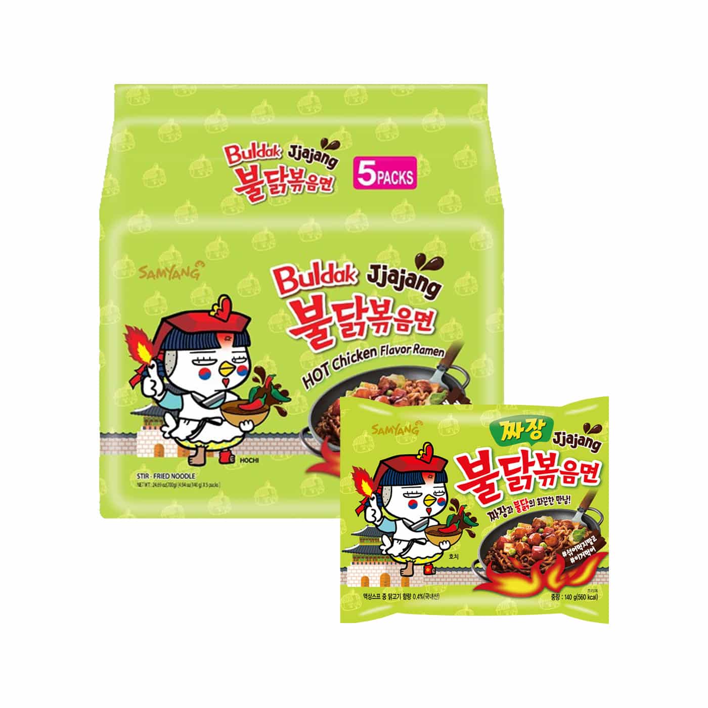 Buldak Ramen Jjajang 5/pk