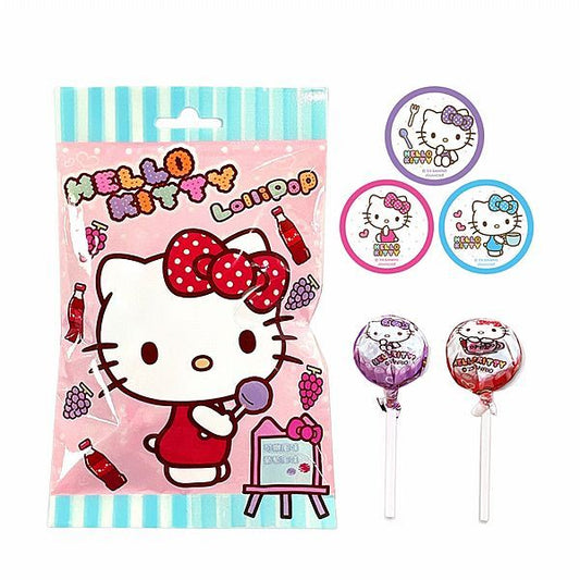 Hello Kitty Lollipop Cola & Grape Flavor